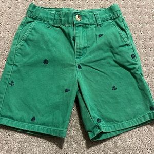 Janie and Jack embroidered nautical shorts